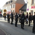 Band coming down the high street